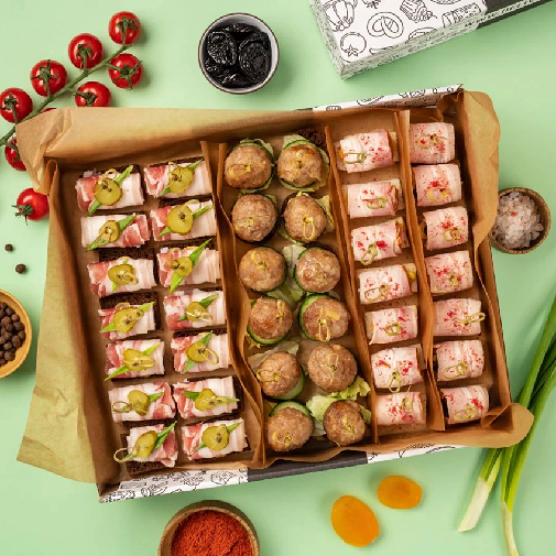 Канапе box №1